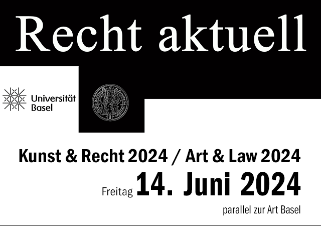 Kunst und Recht 2024 / Art and Law 2024